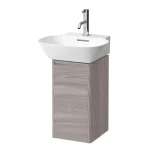 Utolsó esély LAUFEN BASE Alsószekrény, 1 ajtó, bal oldali zsanérral, 1 belső polccal, Sötétbarna szil 27.5X51.5X29.5 - H4030111102631