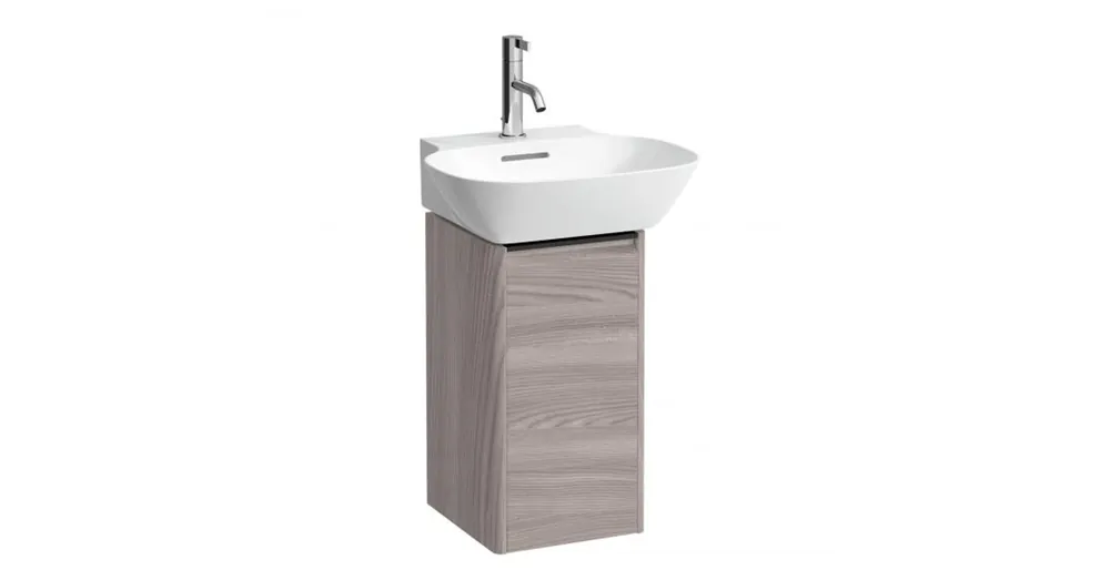 LAUFEN BASE Alsószekrény 28 × 30 × 52 cm, 1 ajtó, jobb oldali zsanérral, 1 belső polccal, Világos szil H4030141102621 Biztonságos vásárlás