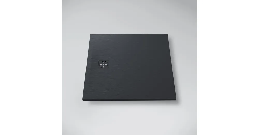 Outlet Marmy BASALTO - 90x90 Zuhanytálca Cavalli Black 80 8113 90 90 54