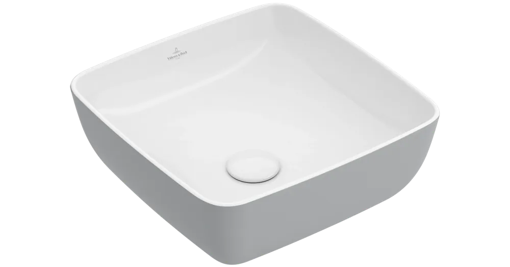 Végkiárusítás Villeroy & Boch Artis 41x41 cm ráültethető mosdó French Linen 4178 41 BCT7 (417841BCT7)