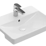 Olcsó Villeroy & Boch Avento 55x44 cm elölről beépíthető mosdó 4A06 55 01 (4A065501)