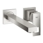 GROHE Eurocube 2-lyukas mosdócsaptelep M-es méret, matt szuperacél 23447DC0 Csak ma