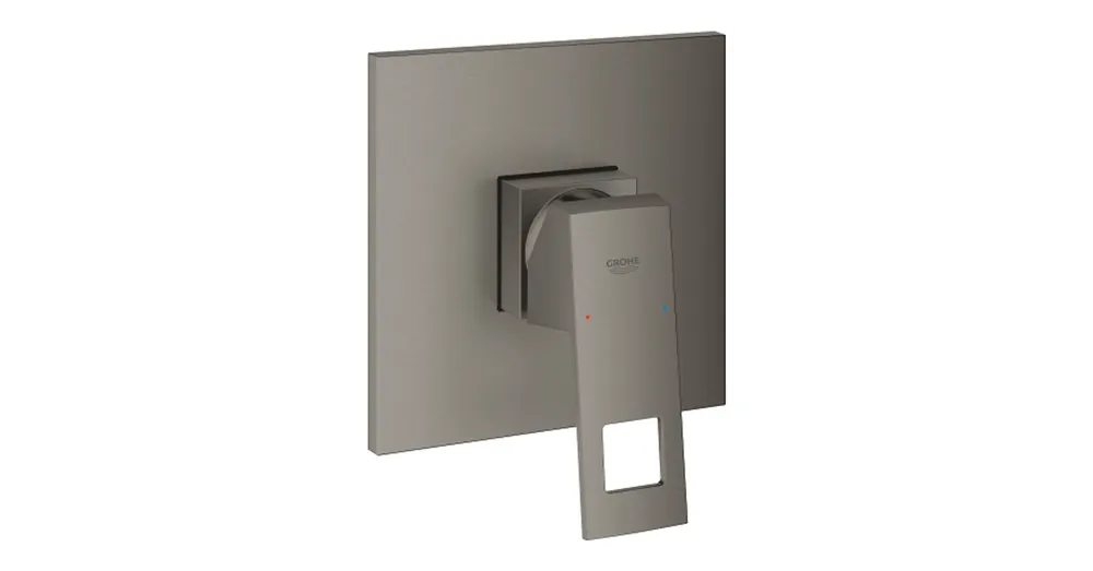 Árengedmény GROHE Eurocube egykaros falsík alatti zuhanycsaptelep, matt hard grafit 24061AL0