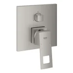 GROHE Eurocube egykaros keverő, 3-utas vátóval,matt szuperacél 24094DC0 Vedd meg most