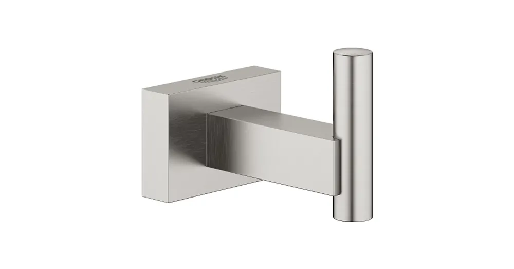 GROHE Essentials Cube fürdőköpeny akasztó matt szuperacél 40511DC1 Azonnali szállítás