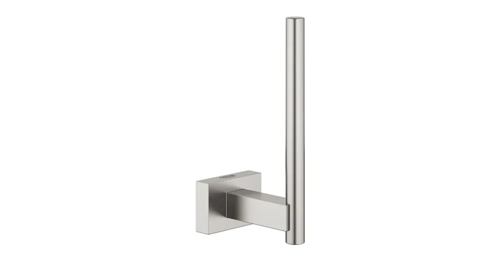 Akció Grohe Essentials Cube tartalék WC-papír tartó matt szuperacél 40623DC1