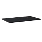 Ne maradj le AREZZO design márvány 80x46 cm mosdópult Matt Fekete színben AR-167481