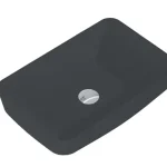 AREZZO design NOMIA pultra ültethető mosdó 50x39, matt antracit AR-145294 Végkiárusítás