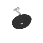 Ajánlat AREZZO design RIKA pultra ültethető mosdó 52x40 matt fekete AR-145001