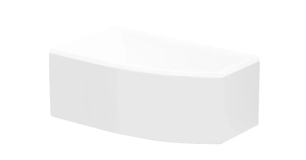 Vásárlói kedvenc M-Acryl Minima 160 cm-es aszimmetrikus kádhoz előlap 12465