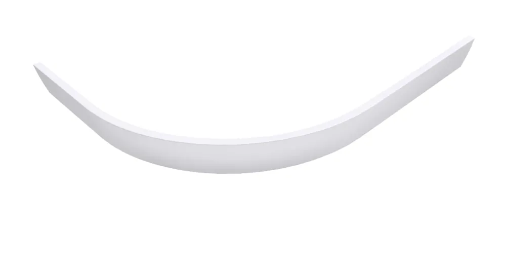 Expressz kézbesítés SAPHO POLYSAN RENA R előlap, jobbos, R550, 120x90cm, fehér (11021R)