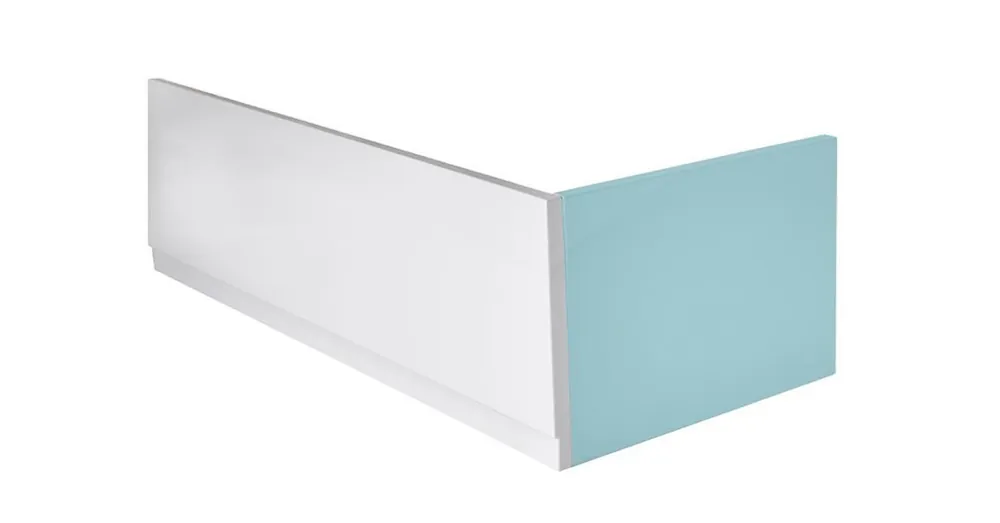 SAPHO POLYSAN PLAIN 140, előlap, bal, 140x59cm, fehér (72588) Olcsóbb