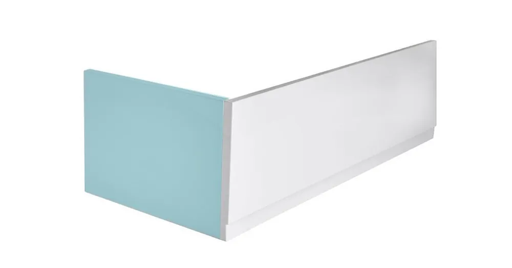 SAPHO POLYSAN COUVERT 140 R, előlap, jobbos, 140x52 cm,fehér (72866) Akció