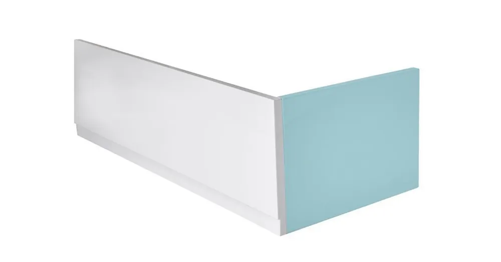 Korlátozott ajánlat SAPHO POLYSAN COUVERT 130 L, előlap, balos, 130x52 cm,fehér (72867)