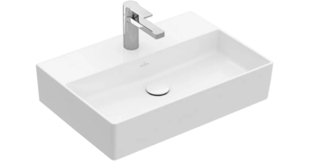 Árcsökkenés Villeroy & Boch Memento 2.0 50 x 42 cm-es mosdó 1 csaplyukkal CeramicPlus felülettel - 4A225GR1