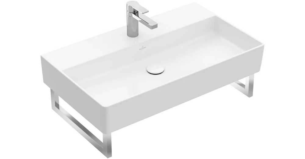 Villeroy & Boch Memento 2.0 80 x 47 cm-es mosdó 1 csaplyukkal - 4A228001 Akció