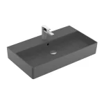 Utolsó esély Villeroy & Boch Memento 2.0 80 x 47 cm-es mosdó 1 csaplyukkal Graphite CeramicPlus felülettel - 4A228GI4