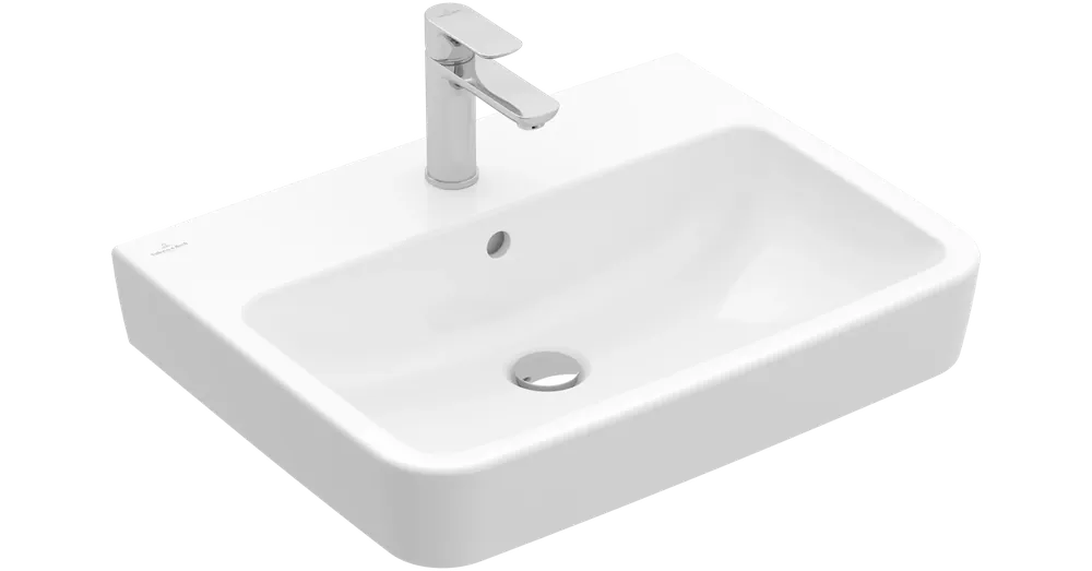Kiárusítás Villeroy & Boch O.Novo 60 x 46 cm-es mosdó 1 csaplyukkal túlfolyó nélkül - 4A416L01