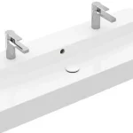 Villeroy & Boch Memento 2.0 120 x 47 cm-es mosdó 2 csaplyukkal - 4A22CK01 Biztonságos fizetés