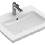 Szezonális akció Villeroy & Boch Venticello 60 x 50 cm-es mosdó 1 csaplyukkal Stone White CeramicPlus felülettel - 4124G6RW