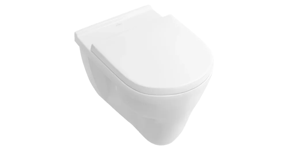 Újdonság Villeroy & Boch O.Novo 36 x 56 cm-es lapos öblítésű fali wc-csésze CeramicPlus felülettel - 566210R1