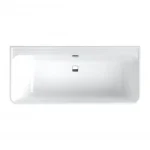 Akciós ár Villeroy & Boch Collaro fal mellé építhető 1800 x 800 mm-es akril kád Black Matt - UBA180COR9CS00VN01