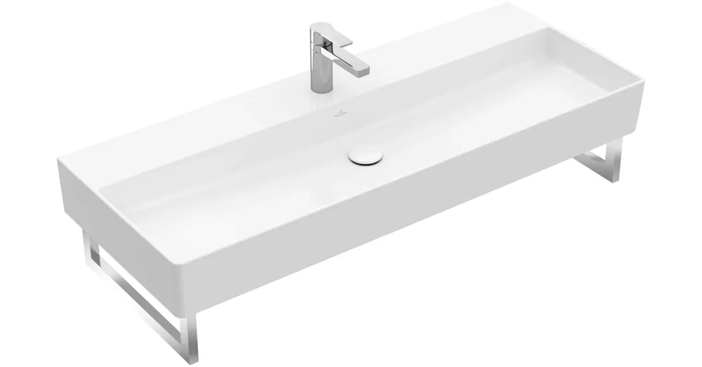 Legjobb ár Villeroy & Boch Memento 2.0 120 x 47 cm-es mosdó 1 csaplyukkal CeramicPlus felülettel túlfolyó nélkül - 4A22C2R1