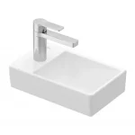 Villeroy & Boch Avento 36 x 22 cm-es kézmosó túlfolyó nélkül, csaplyuk a bal oldalon CeramicPlus felülettel - 43003RR1 Ajánlat