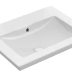Kiárusítás Villeroy & Boch Venticello 60 x 50 cm-es beépíthető mosdó csaplyuk nélkül Stone White CeramicPlus felülettel - 412462RW