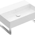 Villeroy & Boch Memento 2.0 60 x 42 cm-es mosdó csaplyuk és túlfolyó nélkül - 4A226301 Ne maradj le