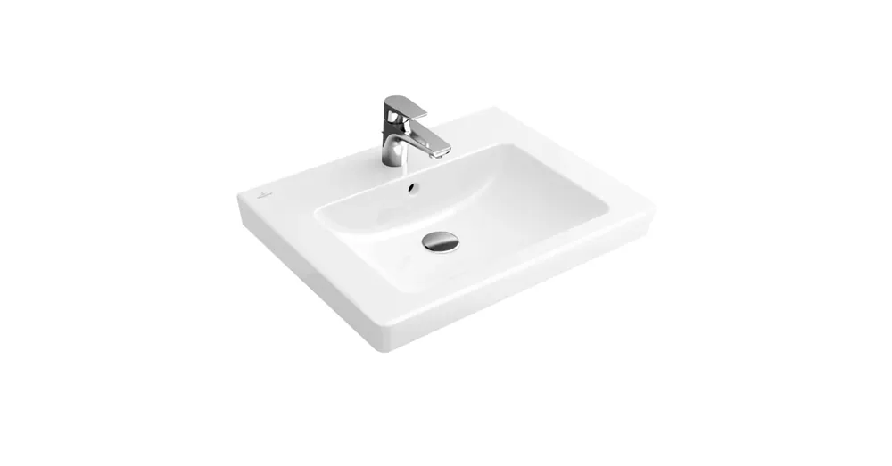 Akció Villeroy & Boch Subway 2.0 60 x 47 cm-es mosdó 1 csaplyukkal - 71136G01
