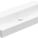 Szuper akció Villeroy & Boch Memento 2.0 100 x 47 cm-es mosdó csaplyuk és túlfolyó nélkül - 4A221F01