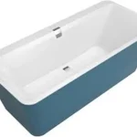 Villeroy & Boch Squaro Edge Excellence 12 1800 x 800 mm-es szabadon álló kád Stone White, Colour on Demand - UBQ180SQE9W2BCV-RW Korlátozott ajánlat