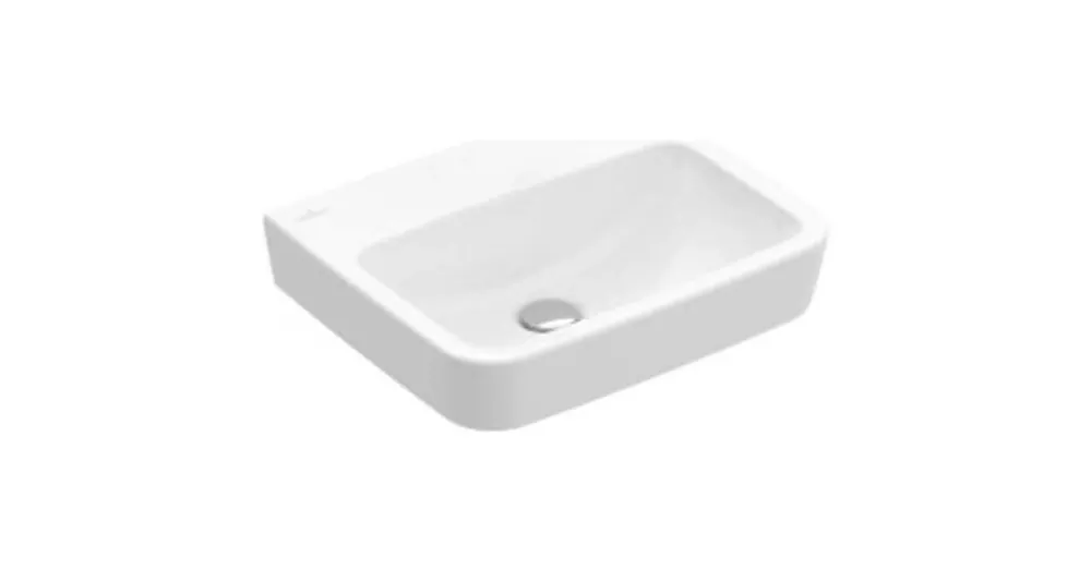 Villeroy & Boch O.Novo 45 x 37 cm-es kézmosó csaplyuk és túlfolyó nélkül - 43444F01 Nézd meg most
