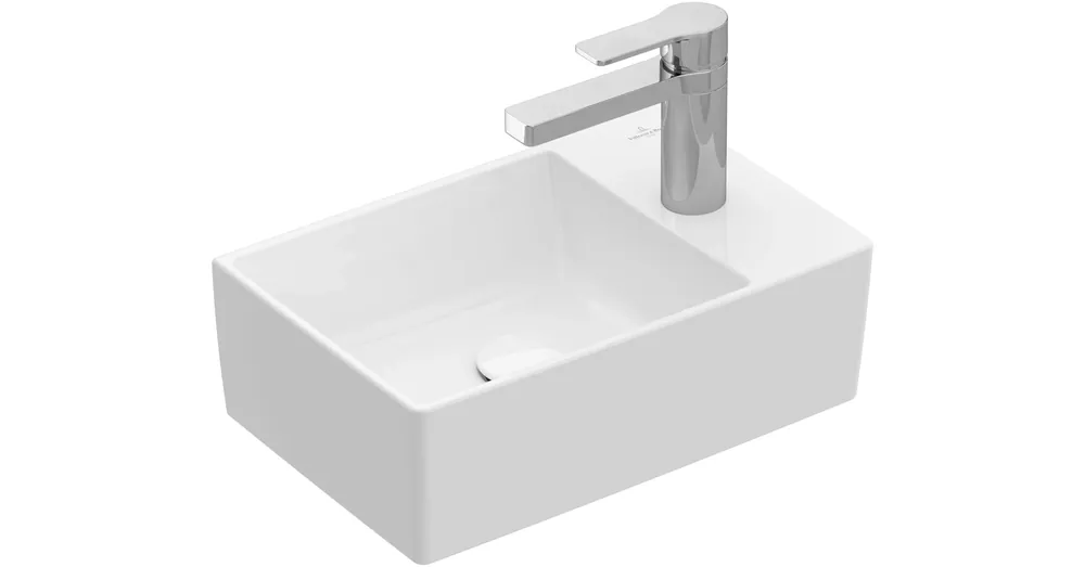 Bestseller Villeroy & Boch Memento 2.0 40 x 26 cm-es kézmosó 1 csaplyukkal - 43234G01