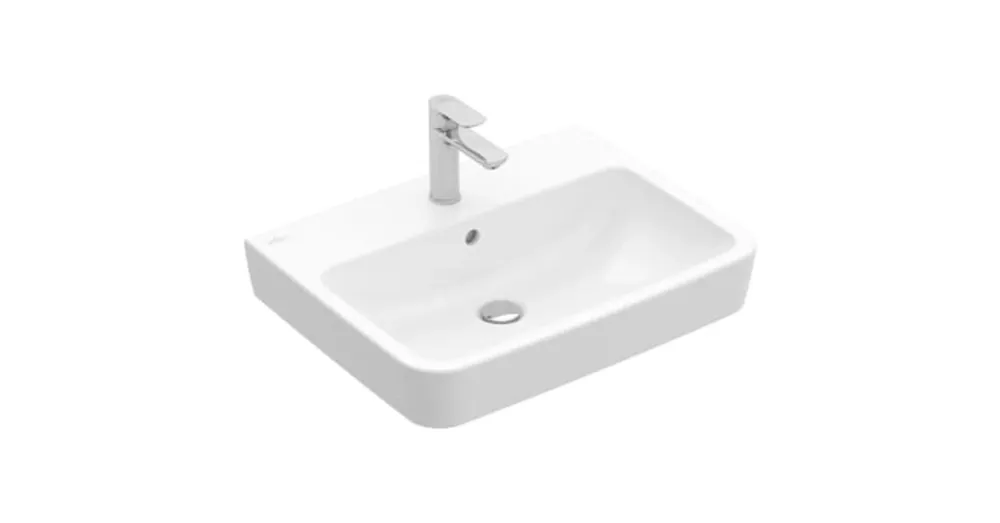 Villeroy & Boch O.Novo 65 x 46 cm-es mosdó 1 csaplyukkal túlfolyó nélkül - 4A416601 Alacsony ár