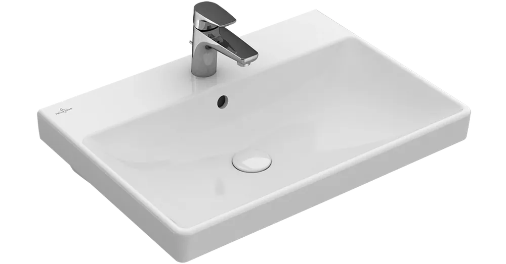Nézd meg most Villeroy & Boch Avento 60 x 47 cm-es mosdó Stone White CeramicPlus felülettel - 415860RW