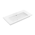 Biztonságos fizetés Villeroy & Boch Venticello 100 x 50 cm-es beépíthető mosdó csaplyuk nélkül - 4104AJ01