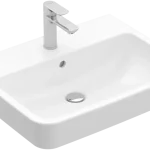 Olcsóbb Villeroy & Boch O.Novo 55 x 46 cm-es mosdó 1 csaplyukkal CeramicPlus felülettel - 4A4155R1