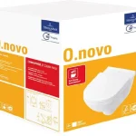 Vásárlói kedvenc Villeroy & Boch O.Novo 36 x 56 cm-es mélyöblítésű fali wc kombipack - 5660H101