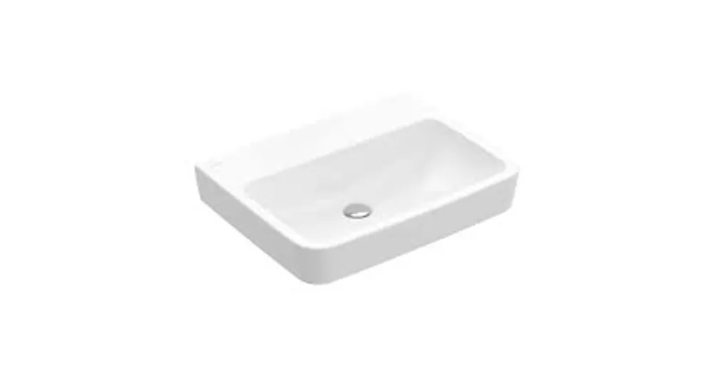 Villeroy & Boch O.Novo 60 x 46 cm-es mosdó csaplyuk és túlfolyó nélkül - 4A416301 Prémium