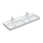Azonnal elérhető Villeroy & Boch Collaro Beépíthető duplamosdó Fehér Alpin felülettel 4A34D101