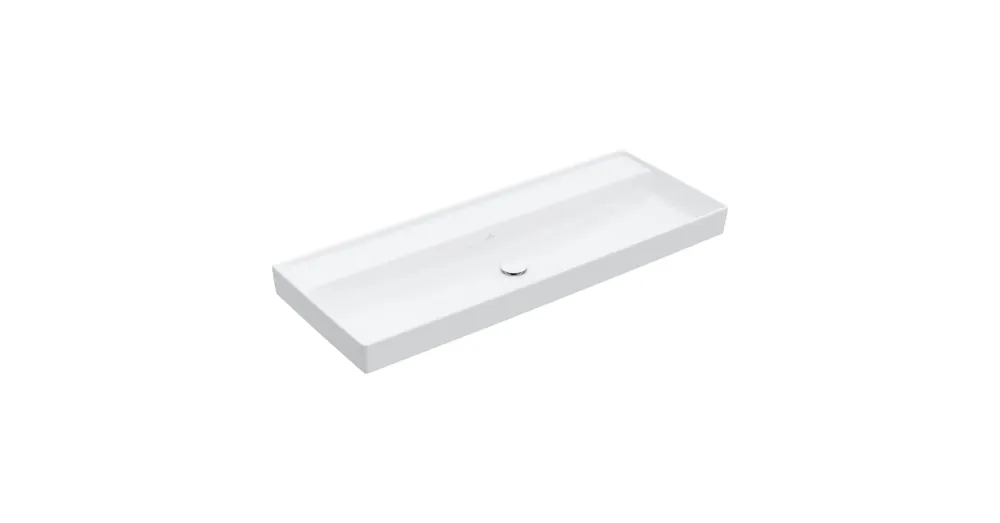 Villeroy & Boch Collaro Beépíthető mosdó Stone White CeramicPlus felülettel 4A33C3RW Népszerű