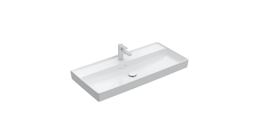 Villeroy & Boch Collaro Beépíthető mosdó Fehér Alpin CeramicPlus felülettel 4A33A2R1 Különleges ajánlat