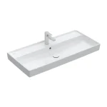 Olcsóbb Villeroy & Boch Collaro Beépíthető mosdó Fehér Alpin CeramicPlus felülettel 4A331GR1