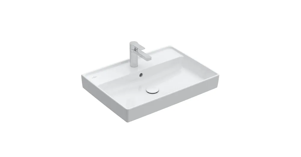 Olcsó Villeroy & Boch Collaro Mosdó Fehér Alpin CeramicPlus felülettel 4A3365R1