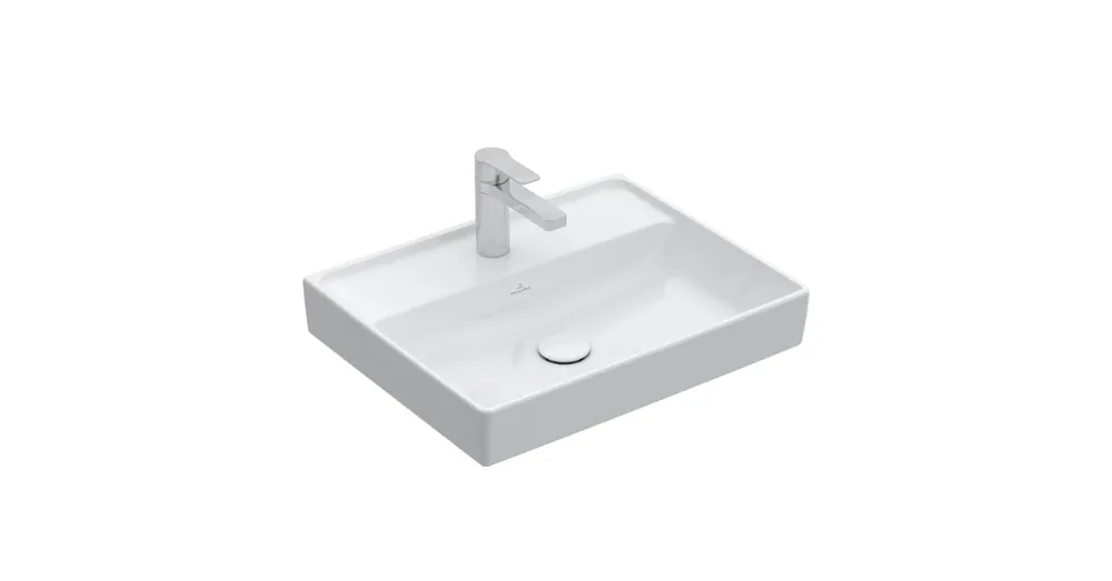 Prémium Villeroy & Boch Collaro Mosdó Fehér Alpin CeramicPlus felülettel 4A3356R1