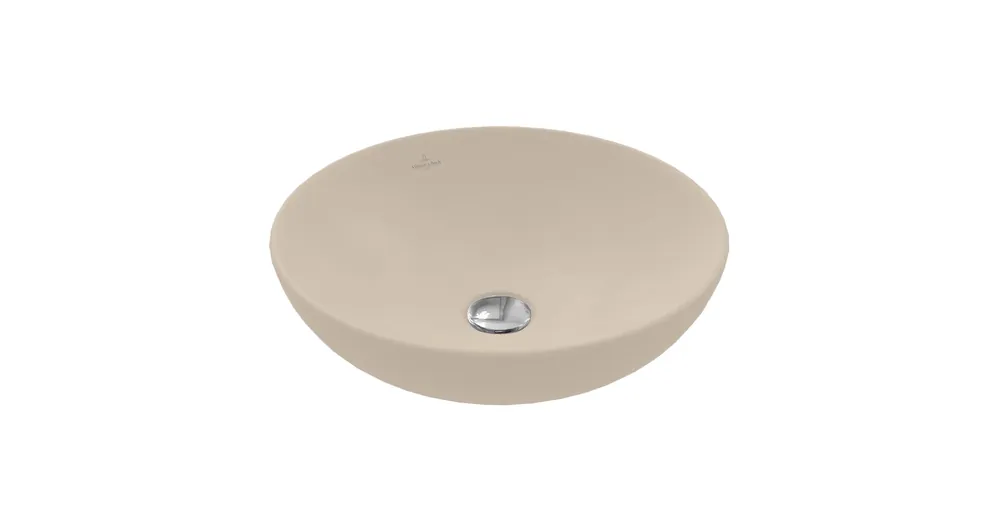 Kiárusítás Villeroy & Boch Loop & Friends Ráültethető mosdó Almond CeramicPlus felülettel 4A4600AM