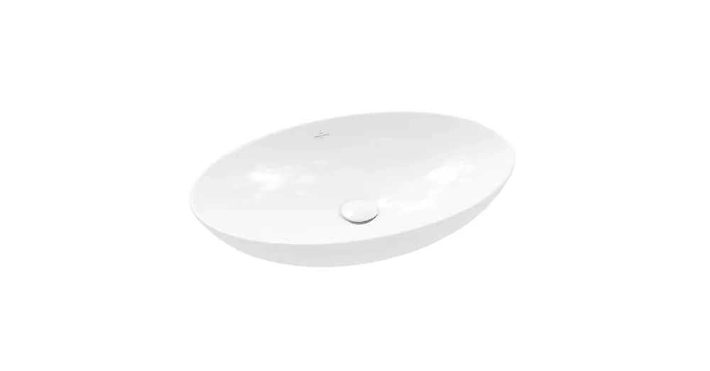 Nézd meg most Villeroy & Boch Loop & Friends Ráültethető mosdó Fehér Alpin felülettel 4A480001