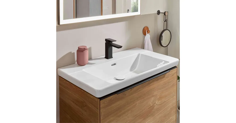 Olcsóbb Villeroy & Boch Subway 3.0 Beépíthető mosdó Fehér Alpin CeramicPlus felülettel 4A7080R1